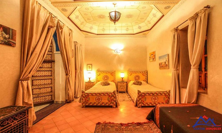 Riad conservant le style marocain traditionnel  18