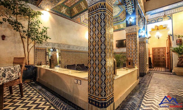 Riad conservant le style marocain traditionnel  26