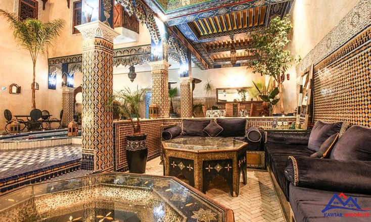 Riad conservant le style marocain traditionnel  28